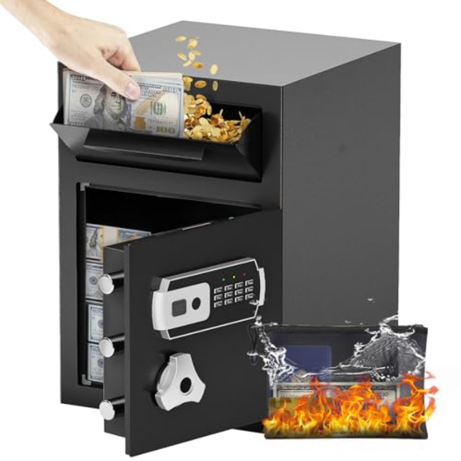 Fishing Bag Waterproof - Business electronic safe box: 2.8 cu