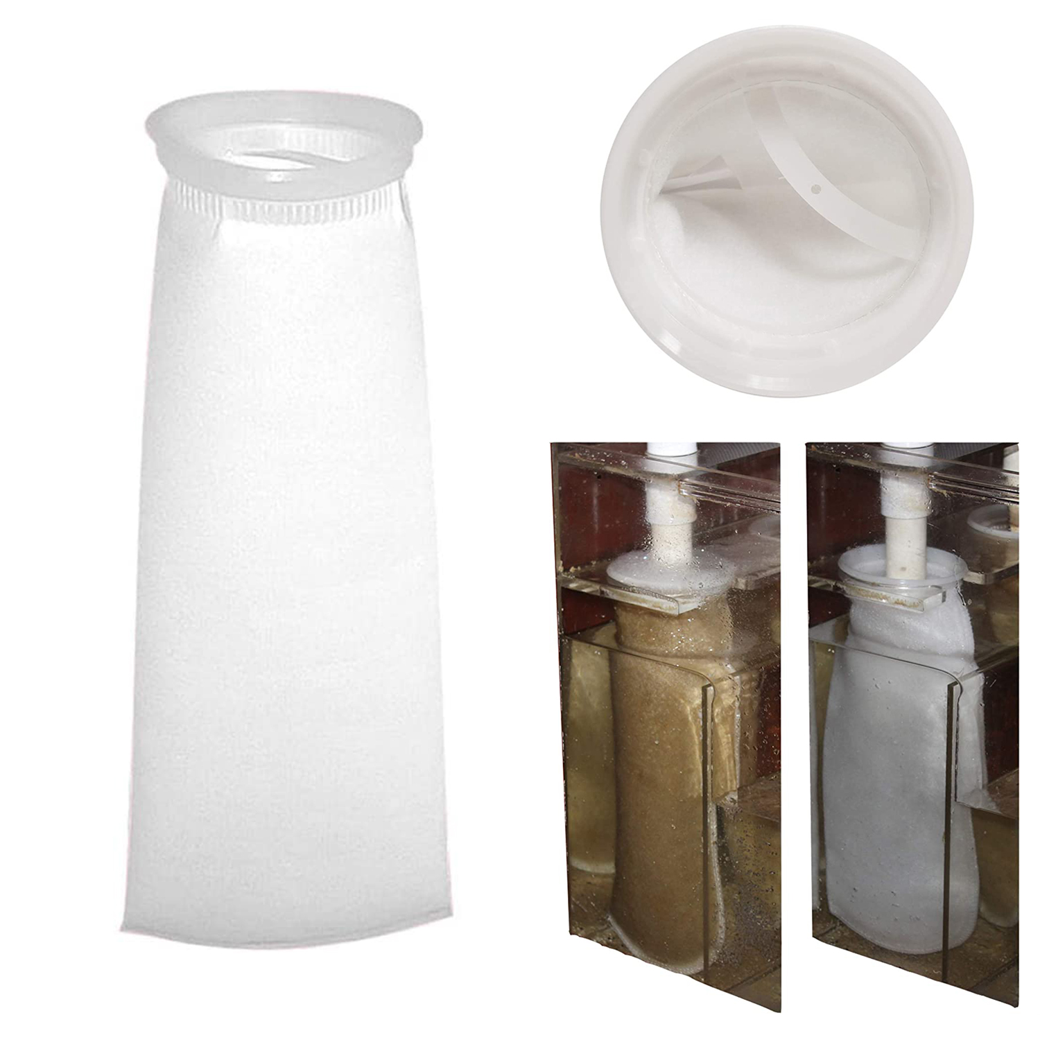 Fishing Socks - Aquarium Filter Socks Bags Fish Tank