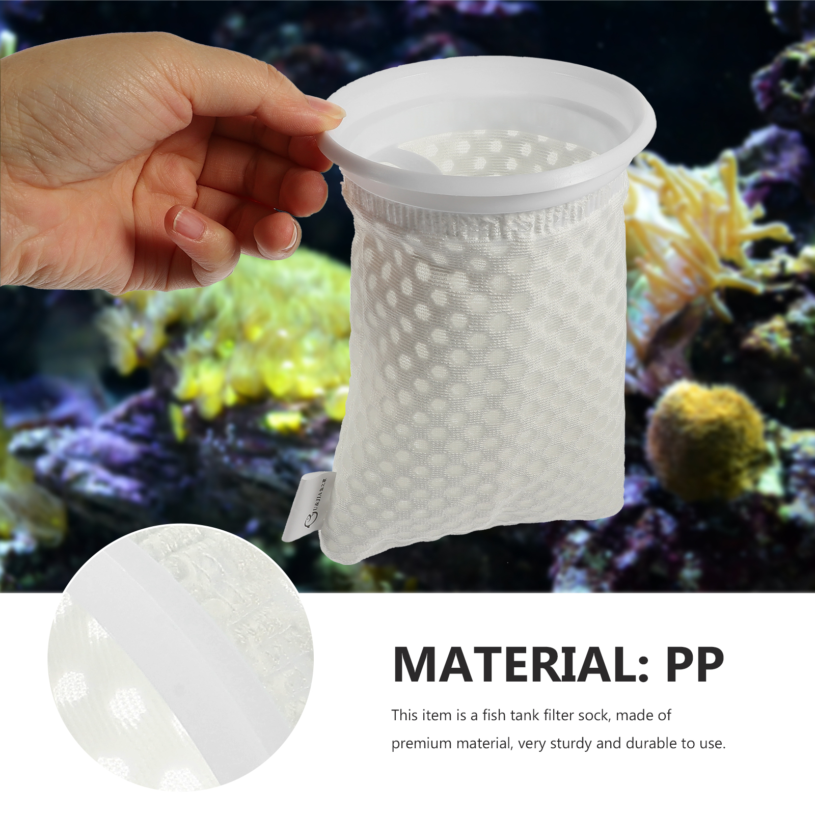 Fishing Socks - 11pcs Filter Socks 4 Inch 3D