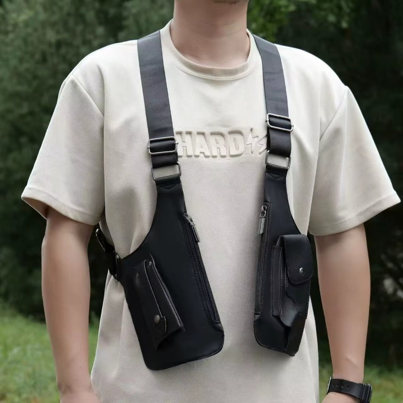Fishing Bag Waterproof - Double Shoulder Strap Multi-Pocket Outdoor Anti-Theft