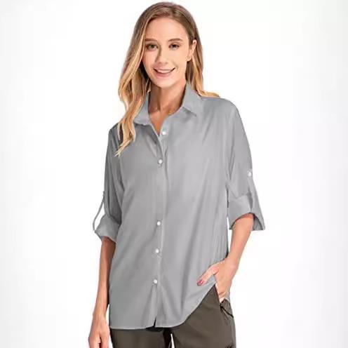 Women's Long Sleeve Sun Protec - Fishing Shirt Uv Protection review and price