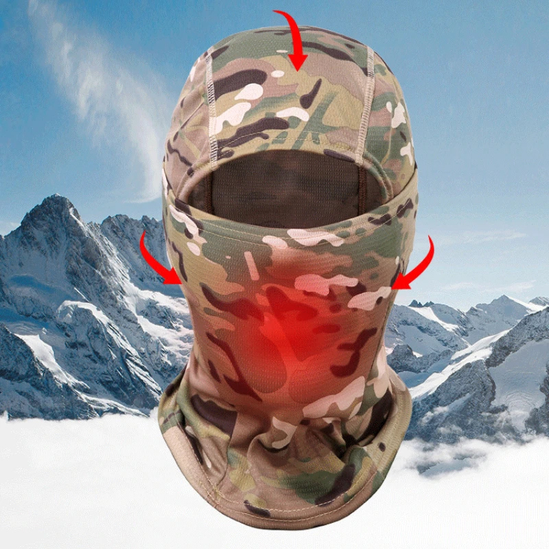 Camouflage Balaclava 3D Face M - Fishing Hoodie review and price