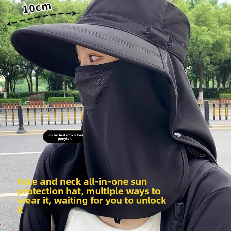 Full Coverage Sun Hat with Fac - Fishing Mask Sun Protection review and price