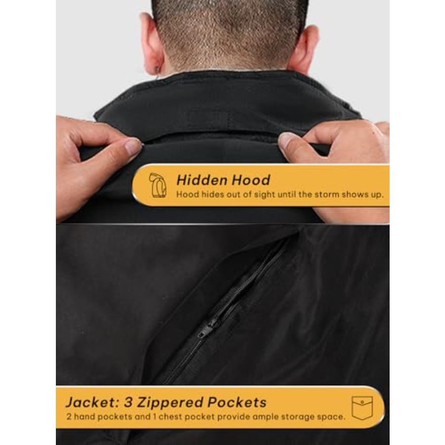 Men's Waterproof Rain Gear 2pc - Fishing Rain Suit review and price