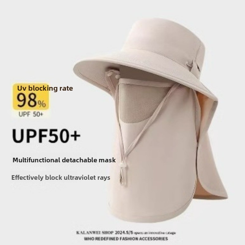 Summer Sun Hats with Face Mask - Fishing Mask Sun Protection review and price