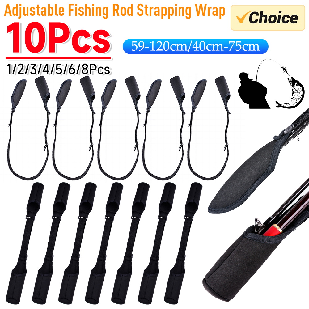 1-10PCS Fishing Rod Socks Srta - Fishing Socks review and price