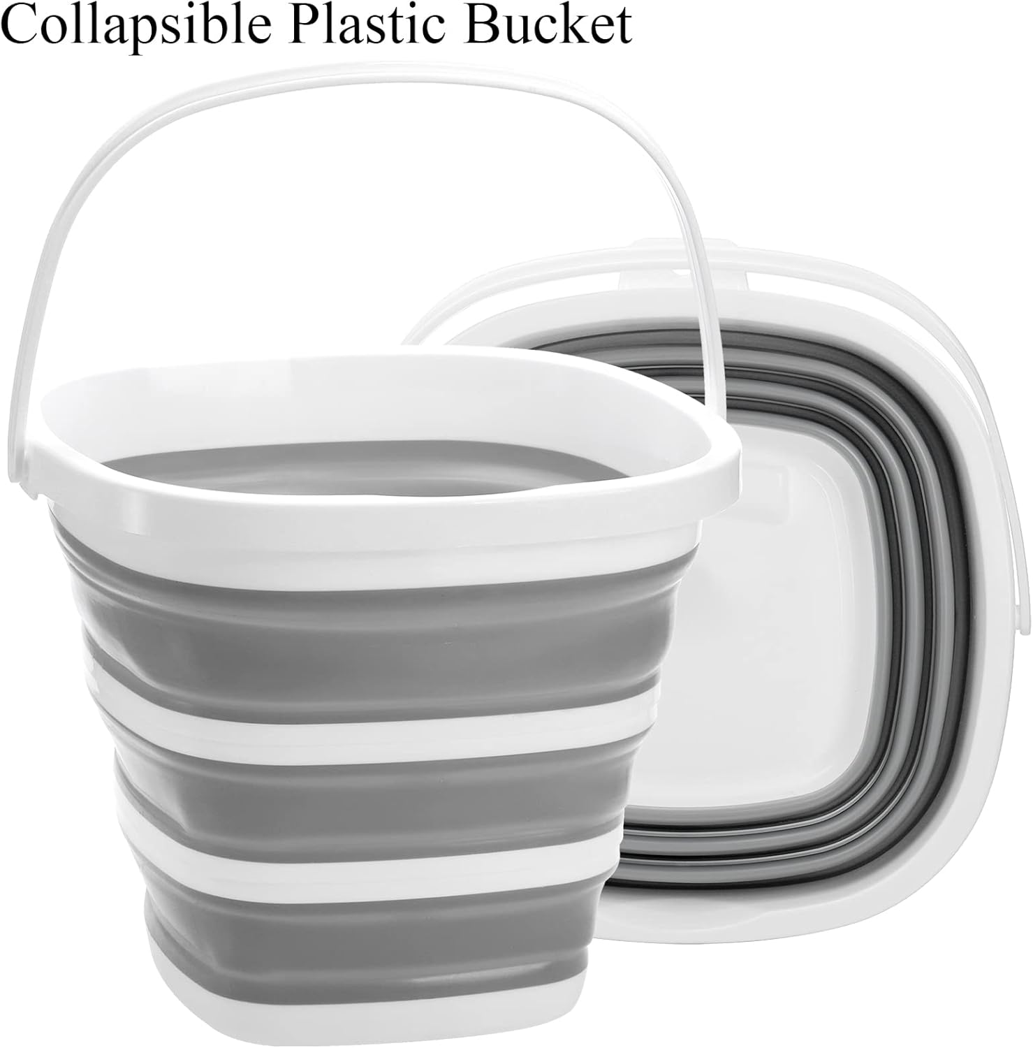 Collapsible Plastic Bucket 2 P - Fishing Backpack review and price