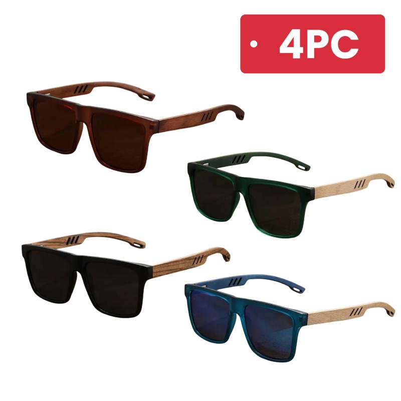 Natural Wood Temple Polarized  - Fishing Sunglasses Polarized review and price