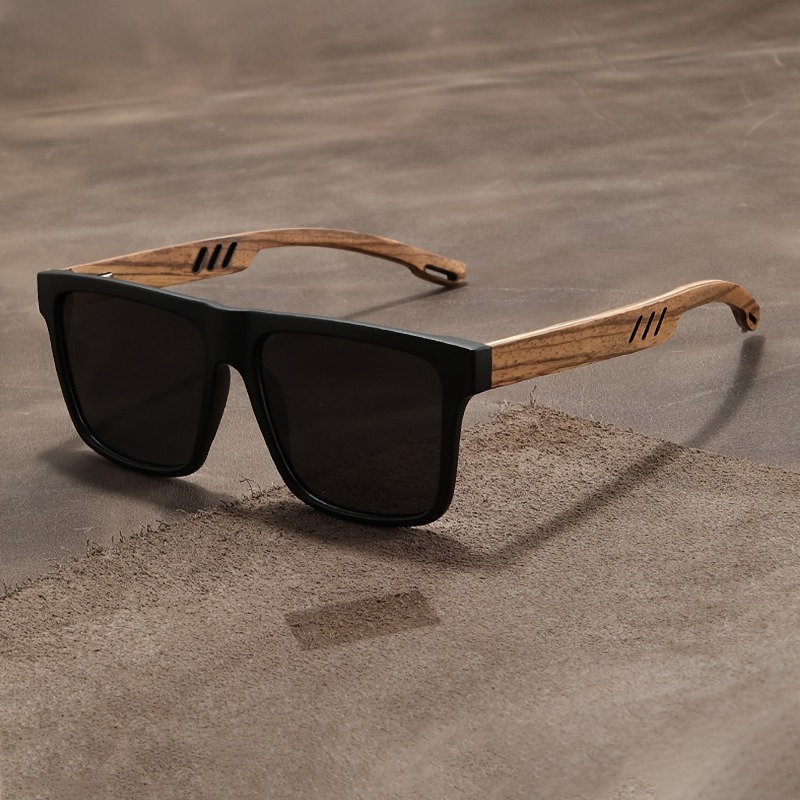 Natural Wood Temple Polarized  - Fishing Sunglasses Polarized review and price