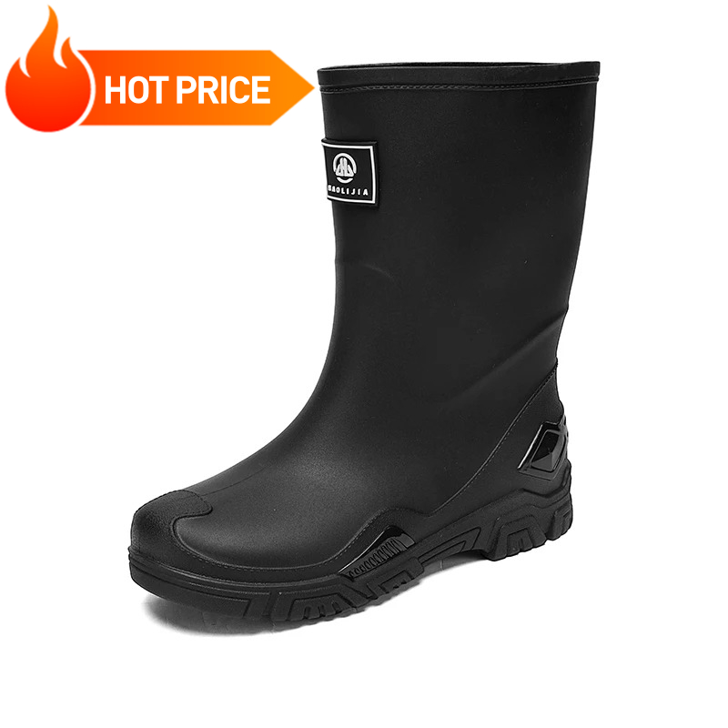 Rain Boots for Men, Non-Slip,  - Fishing Boots review and price
