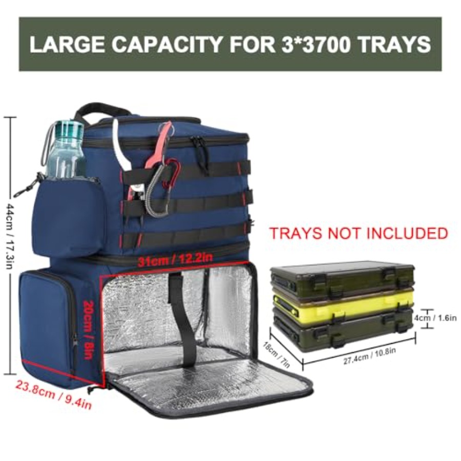 Fishing Backpack, Water Resist - Fishing Backpack review and price
