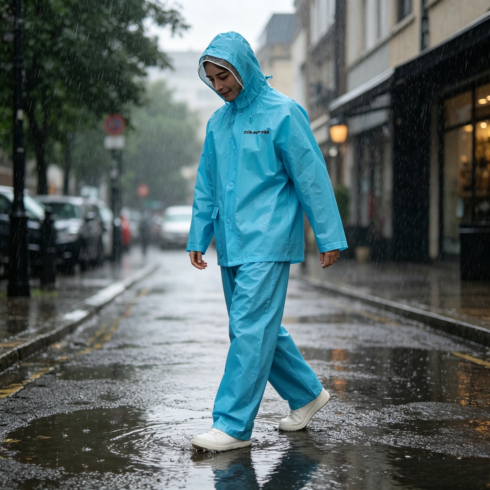 Packable Two Piece Waterproof  - Fishing Rain Suit review and price