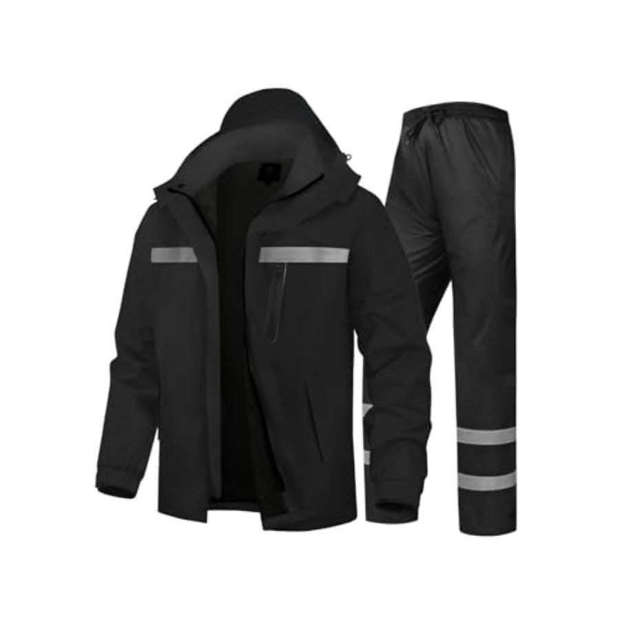 Men's Rain Suit High Visibilit - Fishing Rain Suit review and price