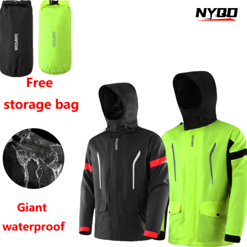 WOSAWE Motorcycle Raincoat Wat - Fishing Rain Suit review and price