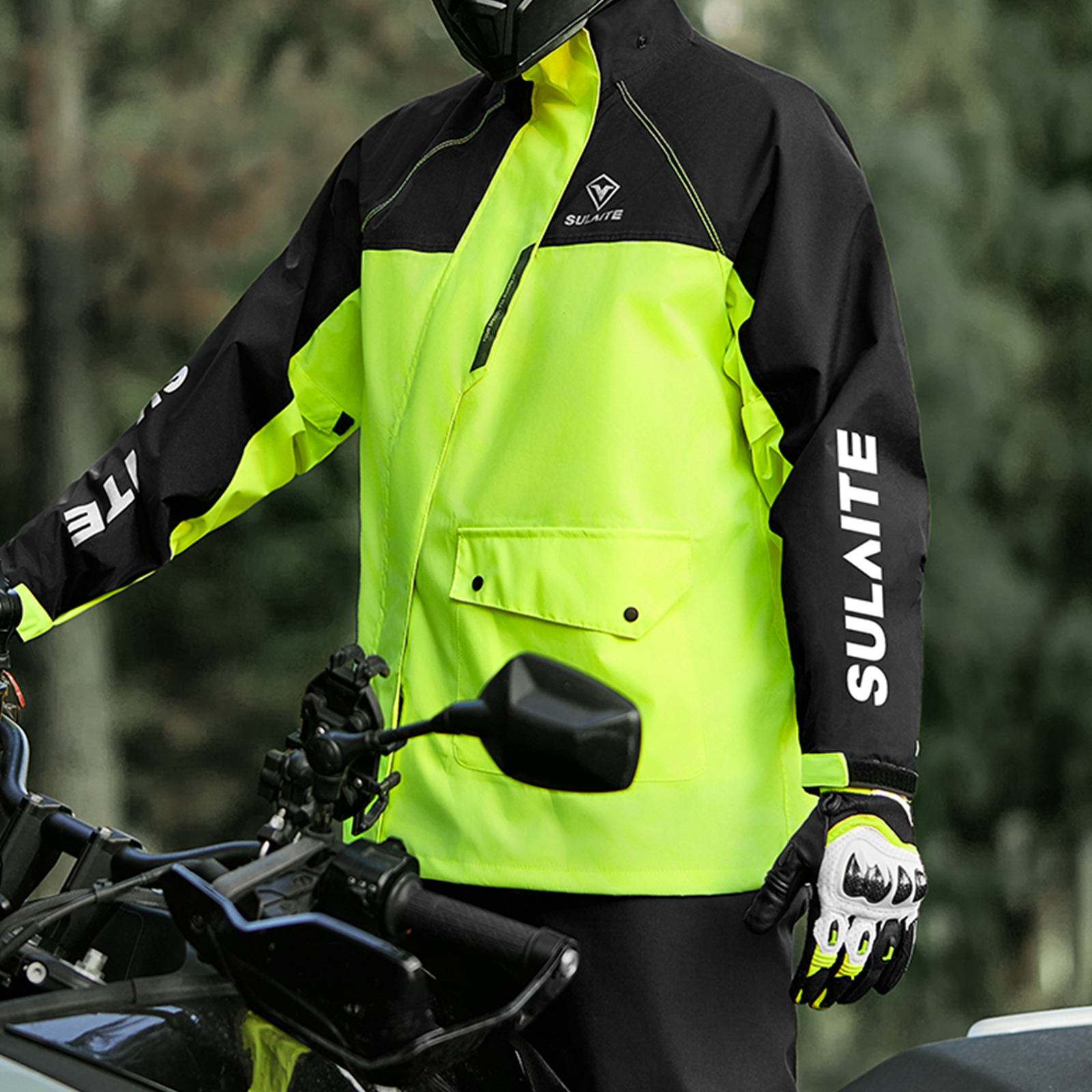 Motorcycle Rain Suit for Men & - Fishing Rain Suit review and price