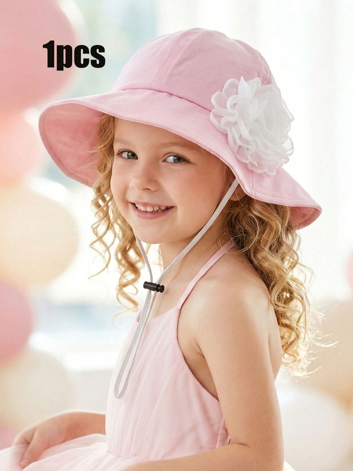 1Pc 3-8Y Girls White Big Flowe - Fishing Hat review and price