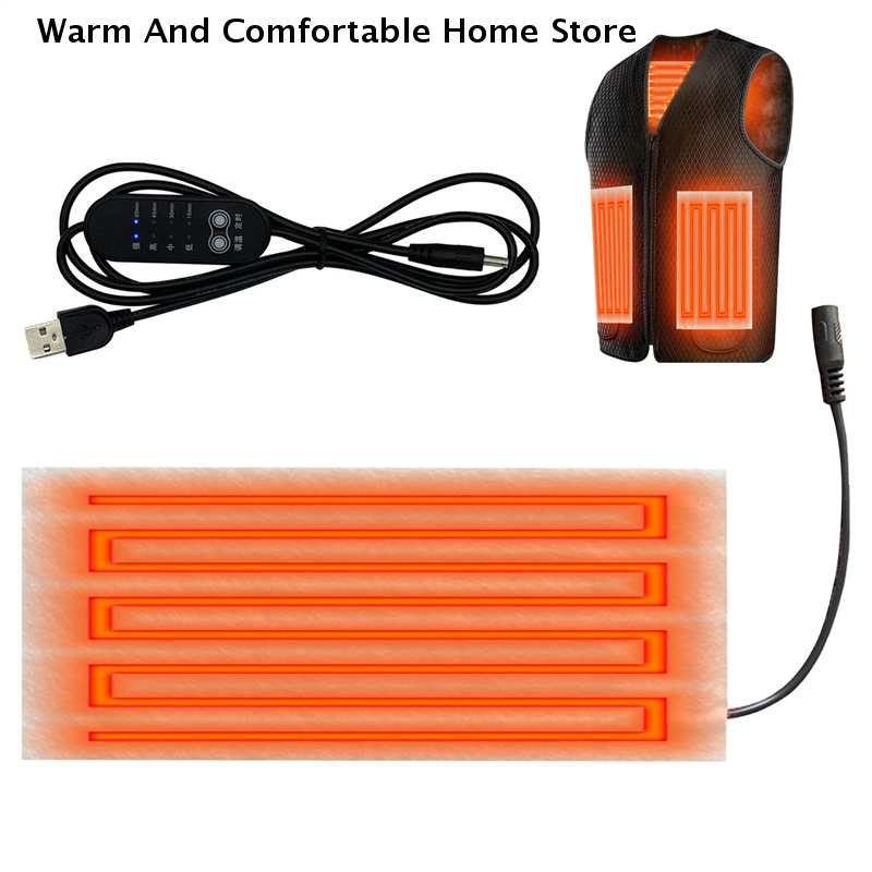 5V USB Warm Paste Pads Fast-He - Fishing Vest review and price