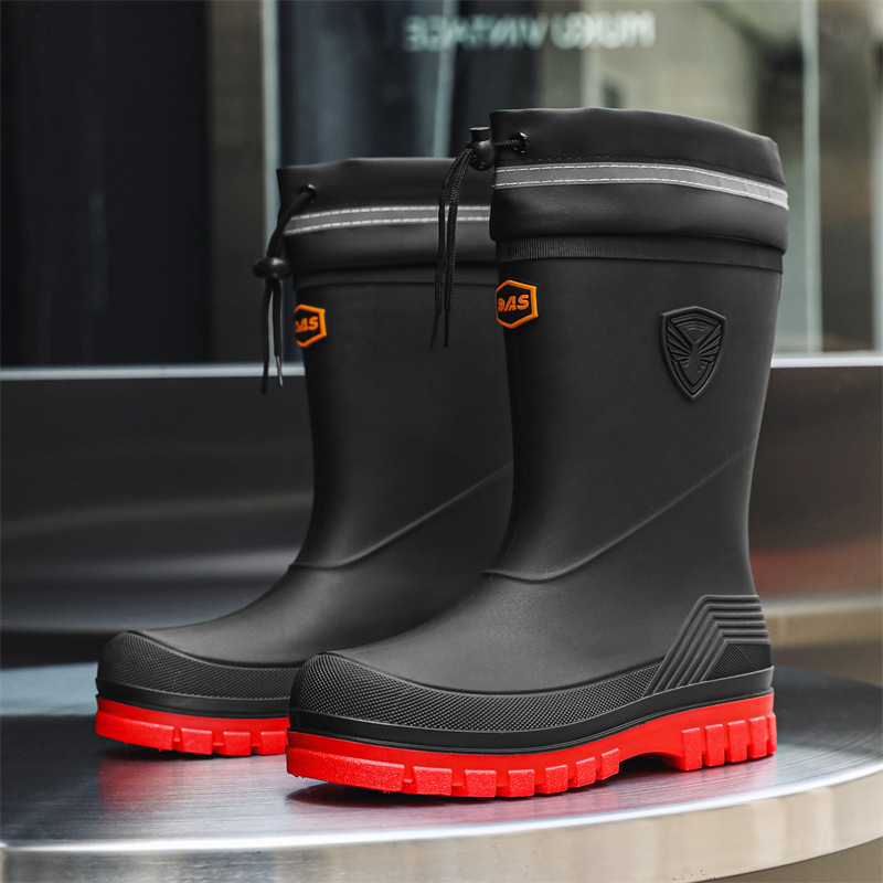 Fashion Men's Rain Boots Mid-C - Fishing Boots review and price