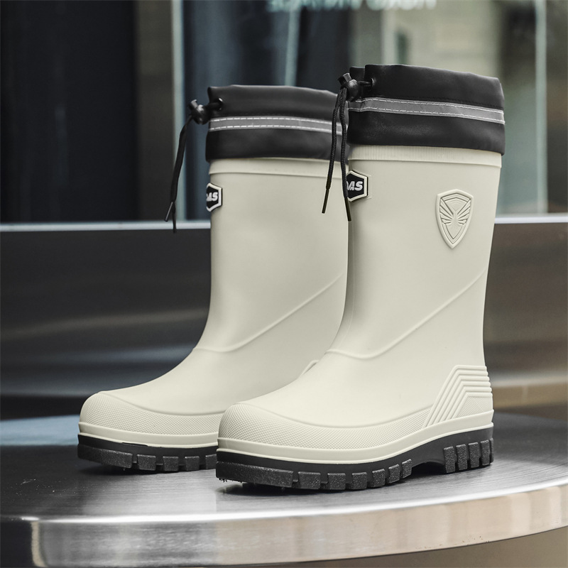 Fashion Men's Rain Boots Mid-C - Fishing Boots review and price